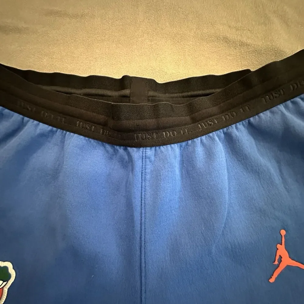 Jordan Florida Gators Joggers Mens L Basketball Sweatpants Athletic Blue NCAA